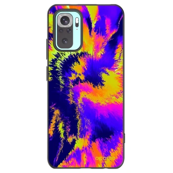 Picasee Xiaomi Redmi Note 10 Pro Hülle - Schwarzes Silikon - Burn