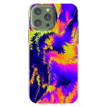Picasee Apple iPhone 13 Pro Max Hülle - Transparentes Silikon - Burn