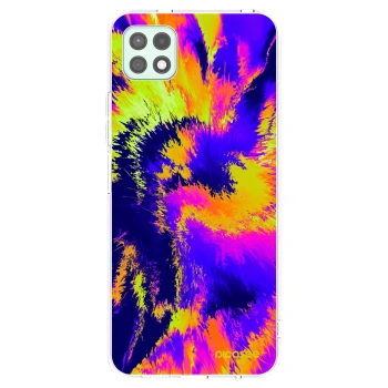 Picasee Samsung Galaxy A22 A226B 5G Hülle - Transparentes Silikon - Burn