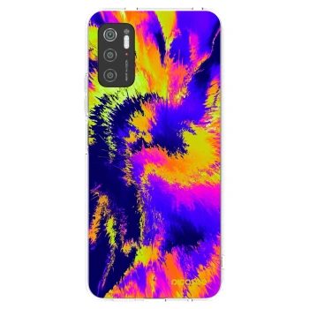 Picasee Xiaomi Poco M3 Pro 5G Hülle - Transparentes Silikon - Burn