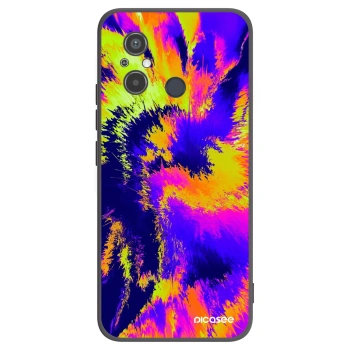 Picasee Xiaomi Redmi 12C Hülle - Schwarzes Silikon - Burn