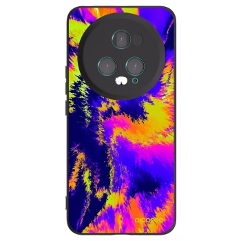 Picasee Honor Magic5 Pro Hülle - Schwarzes Silikon - Burn