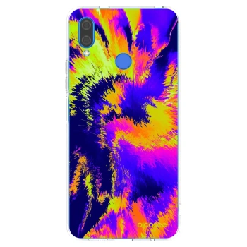 Picasee Huawei Nova 3 Hülle - Transparentes Silikon - Burn