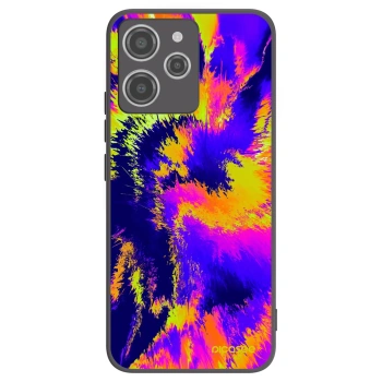 Picasee Xiaomi Redmi 12 4G Hülle - Schwarzes Silikon - Burn