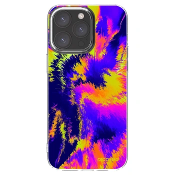 Picasee Apple iPhone 15 Pro Max Hülle - Transparentes Silikon - Burn