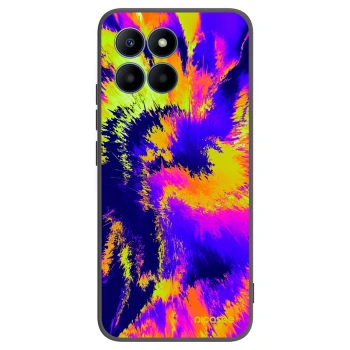 Picasee Honor 70 Lite Hülle - Schwarzes Silikon - Burn