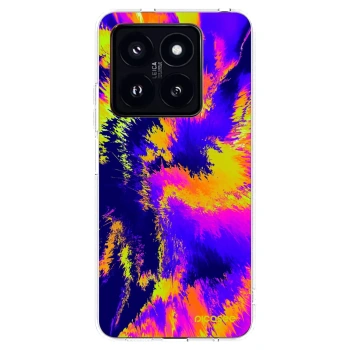 Picasee Xiaomi 14 Pro Hülle - Transparentes Silikon - Burn
