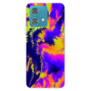 Picasee Motorola Edge 40 Neo Hülle - Transparentes Silikon - Burn