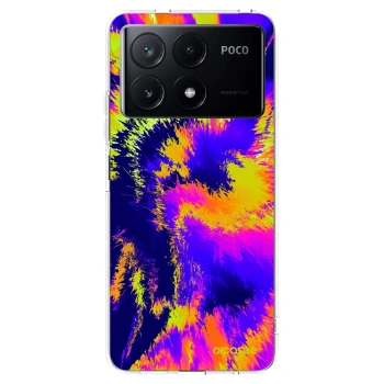 Picasee Xiaomi Poco X6 Pro Hülle - Transparentes Silikon - Burn