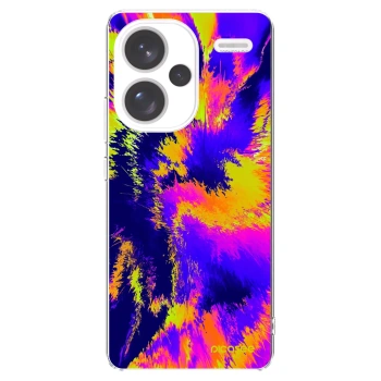 Picasee Xiaomi Redmi Note 13 Pro+ 5G Hülle - Transparentes Silikon - Burn