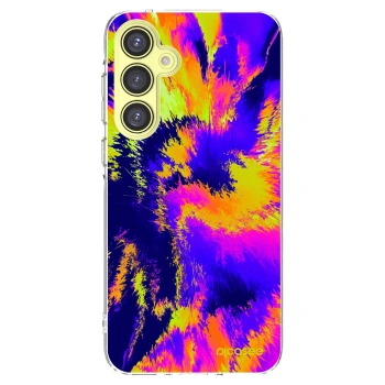 Picasee Samsung Galaxy A35 5G A356B Hülle - Transparentes Silikon - Burn
