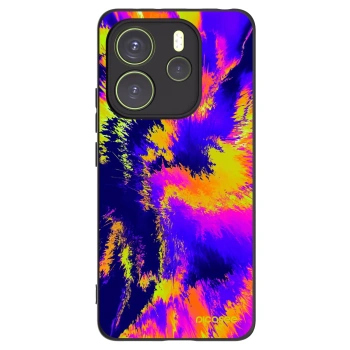 Picasee Xiaomi Redmi Note 14 4G Hülle - Schwarzes Silikon - Burn