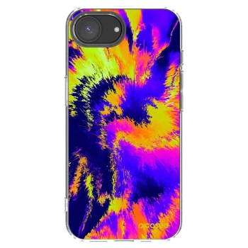 Picasee Apple iPhone 17e Hülle - Transparentes Silikon - Burn