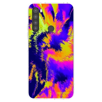 Picasee Xiaomi Redmi Note 8 Hülle - Transparentes Silikon - Burn