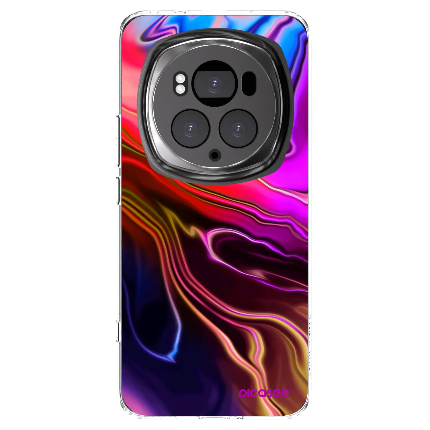 Picasee Honor Magic6 Pro Hülle - Transparentes Silikon - Electric