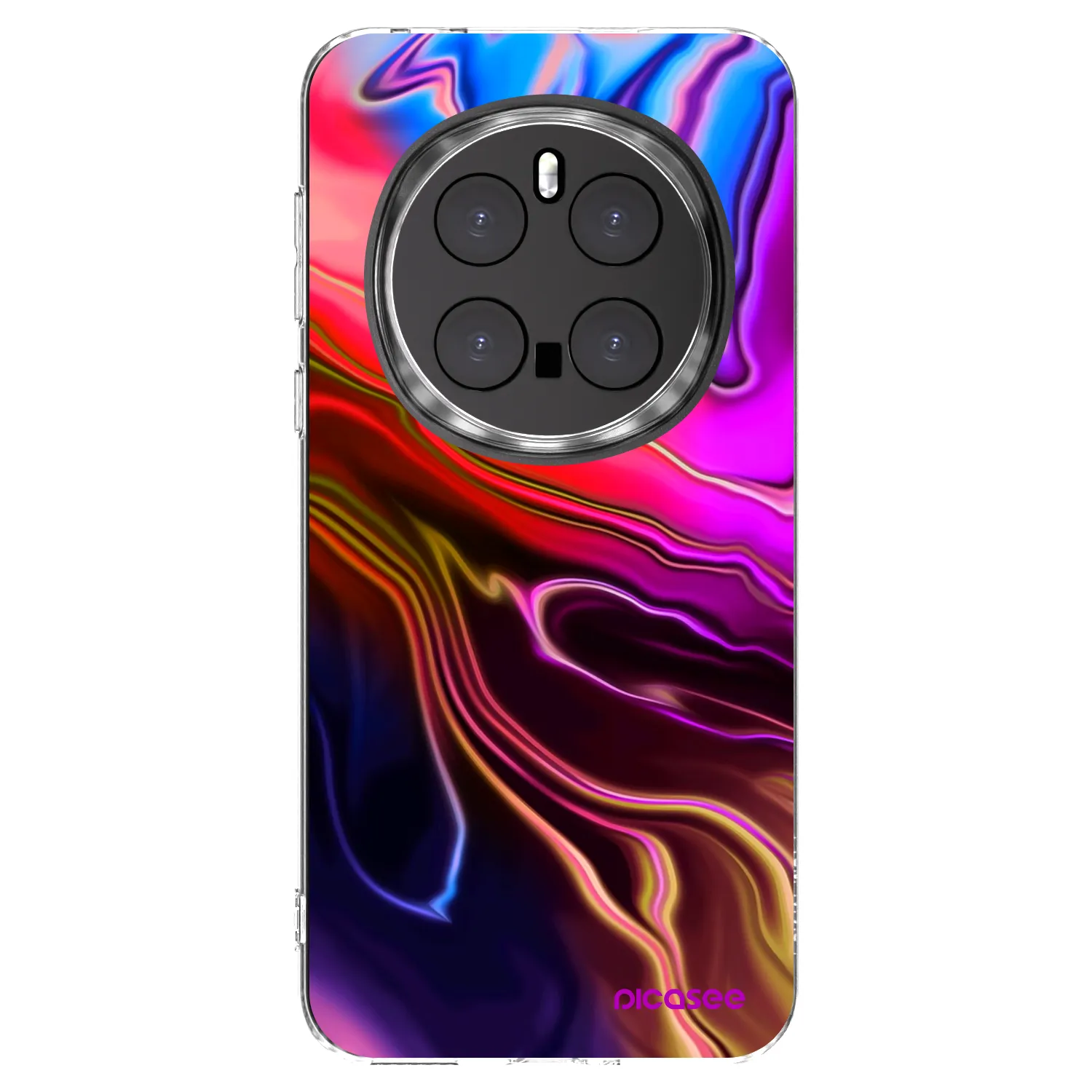 Picasee Honor Magic7 Pro 5G Hülle - Transparentes Silikon - Electric