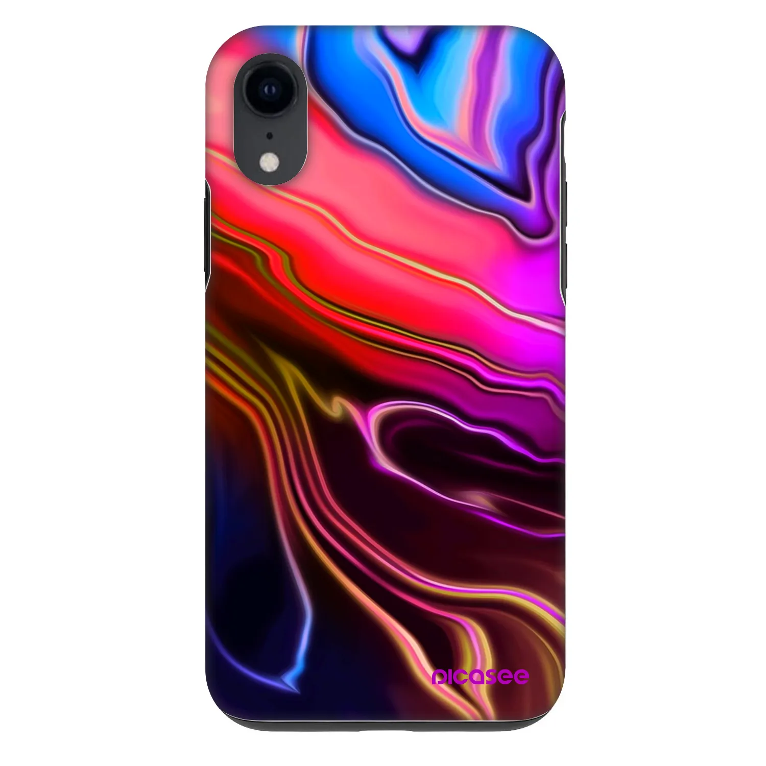 Picasee Fashion Case für Apple iPhone XR - Electric