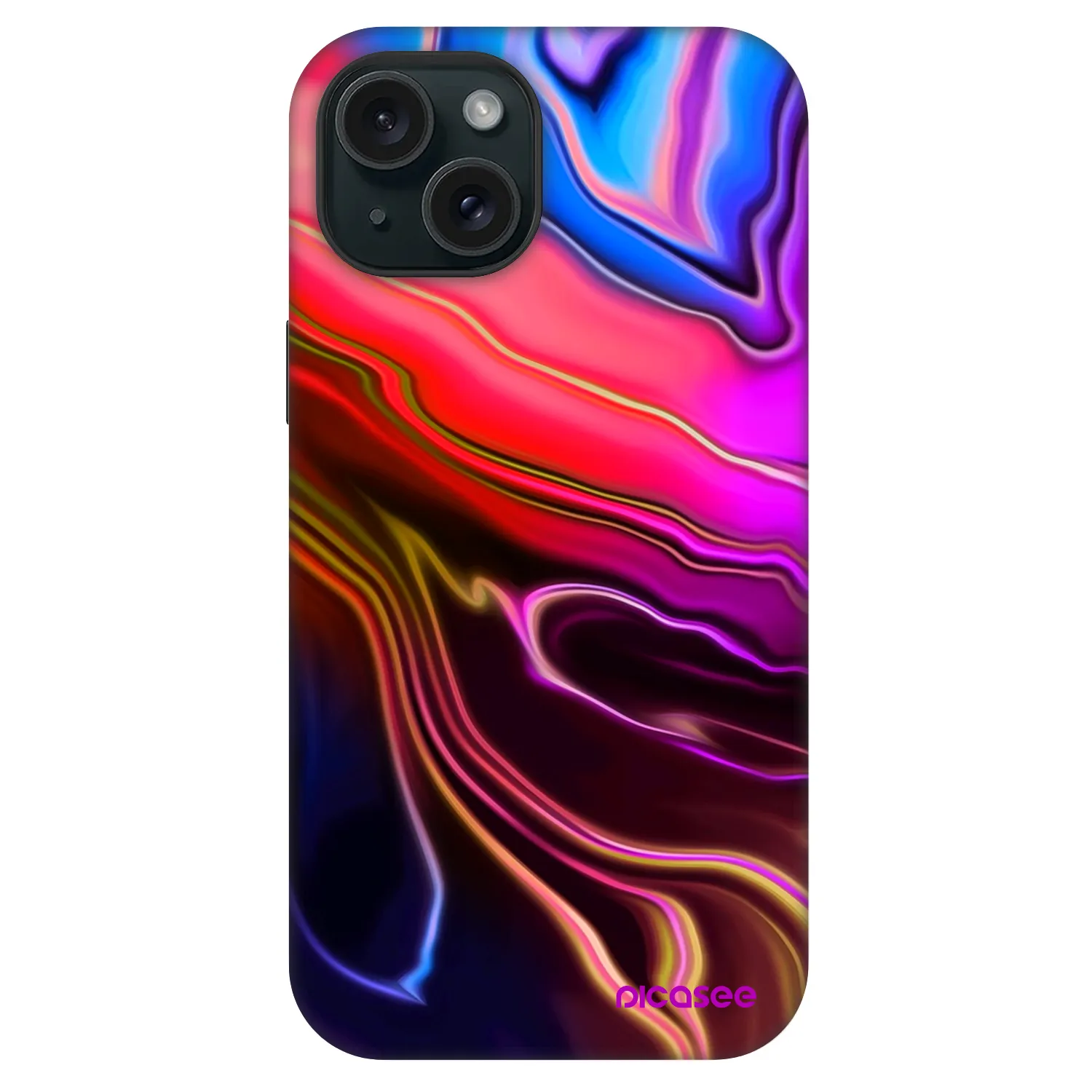 Picasee Fashion Case MagSafe für Apple iPhone 15 - Electric