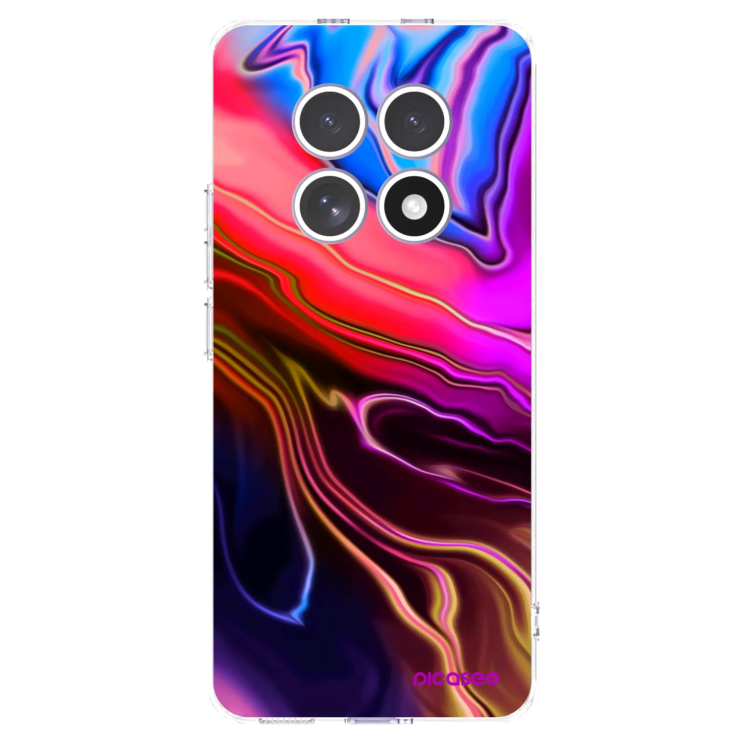 Picasee Xiaomi Redmi Note 15 Hülle - Transparentes Silikon - Electric
