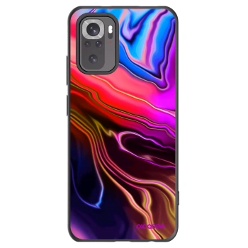 Picasee Xiaomi Redmi Note 10 Hülle - Schwarzes Silikon - Electric