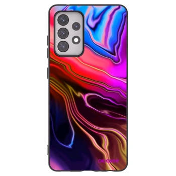 Picasee Samsung Galaxy A52 5G A525F Hülle - Schwarzes Silikon - Electric
