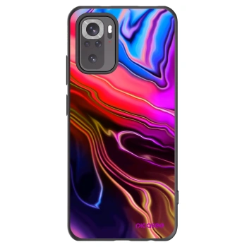 Picasee Xiaomi Redmi Note 10S Hülle - Schwarzes Silikon - Electric