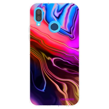 Picasee Huawei P20 Lite Hülle - Transparentes Silikon - Electric