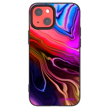 Picasee Apple iPhone 13 mini Hülle - Schwarzes Silikon - Electric