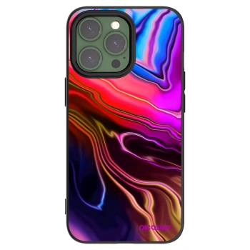 Picasee Apple iPhone 13 Pro Hülle - Schwarzes Silikon - Electric
