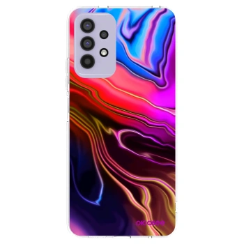 Picasee Samsung Galaxy A32 4G SM-A325F Hülle - Transparentes Silikon - Electric