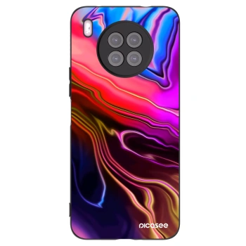 Picasee Huawei Nova 8i Hülle - Schwarzes Silikon - Electric