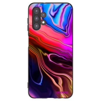 Picasee Samsung Galaxy A13 4G A135 Hülle - Schwarzes Silikon - Electric