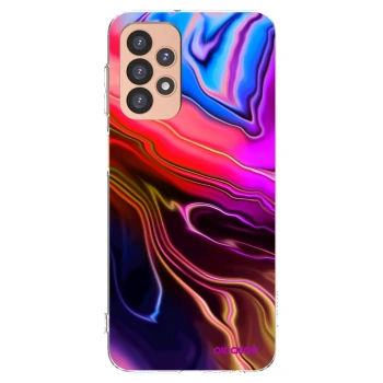 Picasee Samsung Galaxy A23 A236B 5G Hülle - Transparentes Silikon - Electric