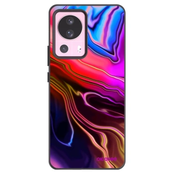 Picasee Xiaomi 13 Lite Hülle - Schwarzes Silikon - Electric