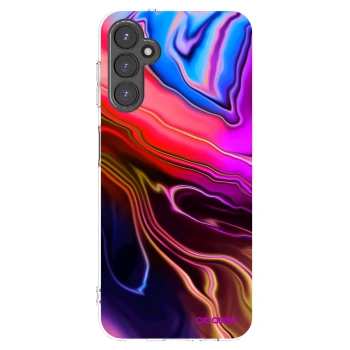 Picasee Samsung Galaxy A14 4G A145R Hülle - Transparentes Silikon - Electric