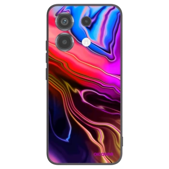 Picasee Xiaomi Poco X6 Hülle - Schwarzes Silikon - Electric