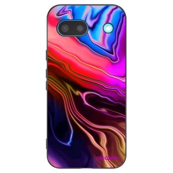 Picasee Google Pixel 8 Hülle - Schwarzes Silikon - Electric