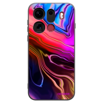 Picasee OPPO Find X9 Pro Hülle - Schwarzes Silikon - Electric