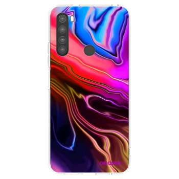 Picasee Xiaomi Redmi Note 8 Hülle - Transparentes Silikon - Electric