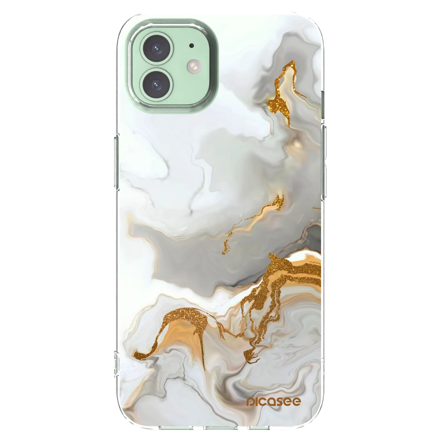 Picasee Apple iPhone 12 Hülle - Transparentes Silikon - Her