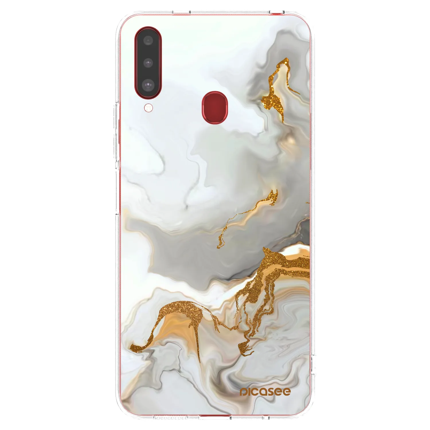 Picasee Samsung Galaxy A20s Hülle - Transparentes Silikon - Her