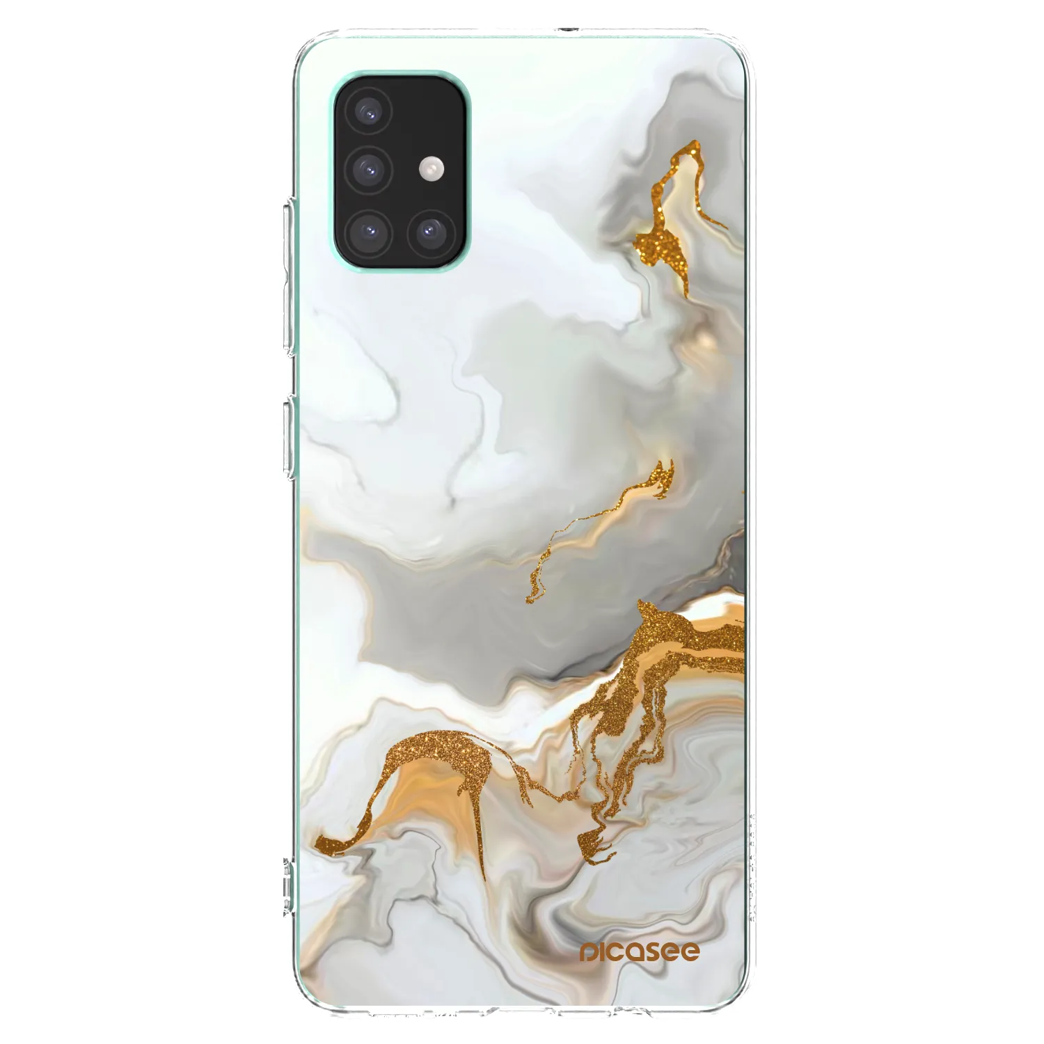 Picasee Samsung Galaxy M51 M515F Hülle - Transparentes Silikon - Her