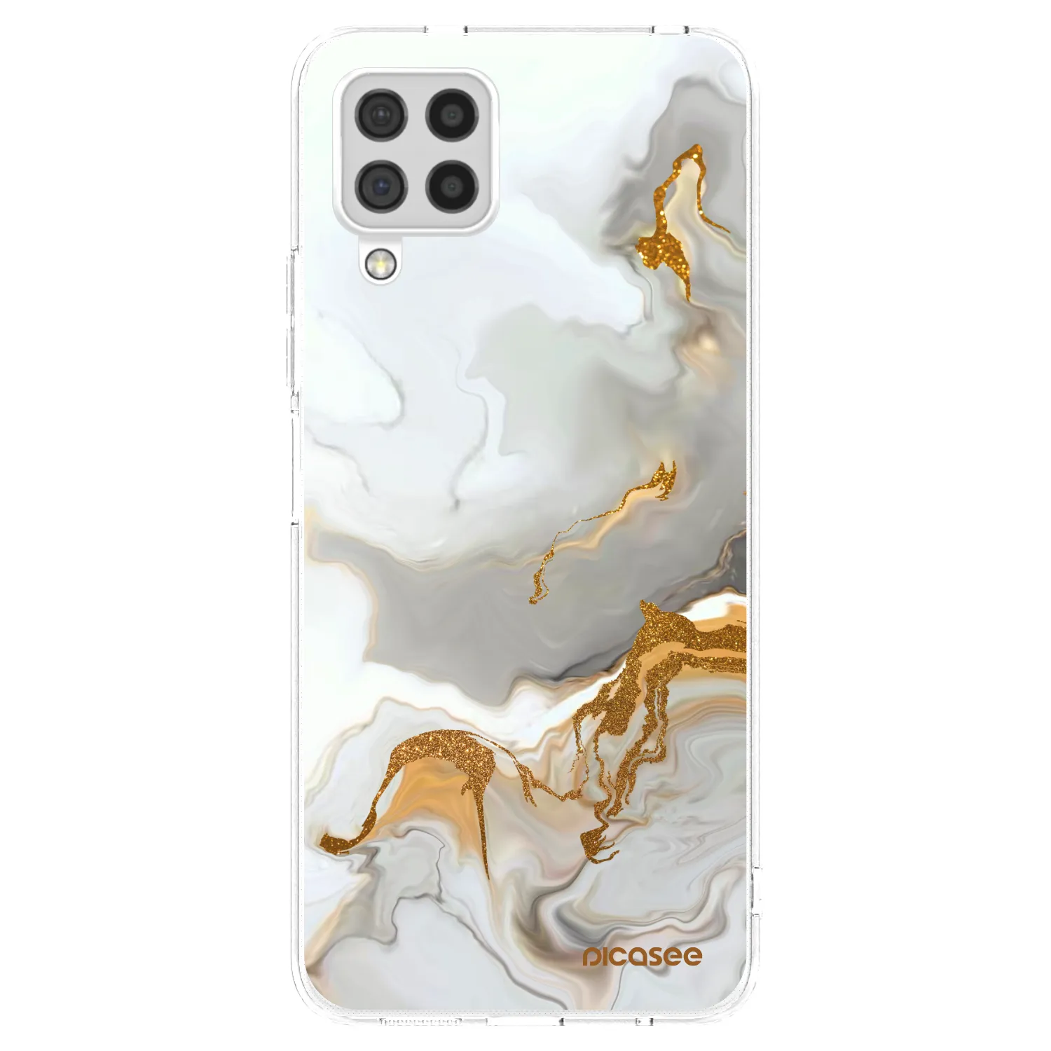 Picasee Samsung Galaxy A22 A225F 4G Hülle - Transparentes Silikon - Her