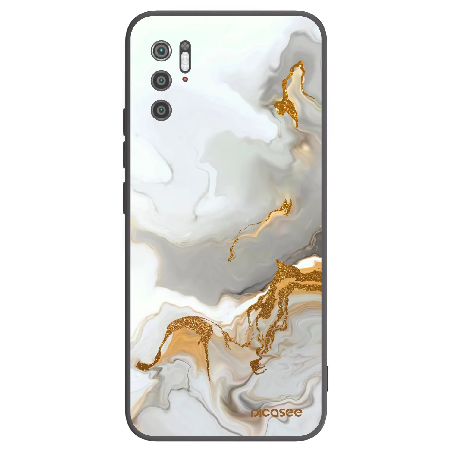 Picasee Xiaomi Poco M3 Pro 5G Hülle - Schwarzes Silikon - Her