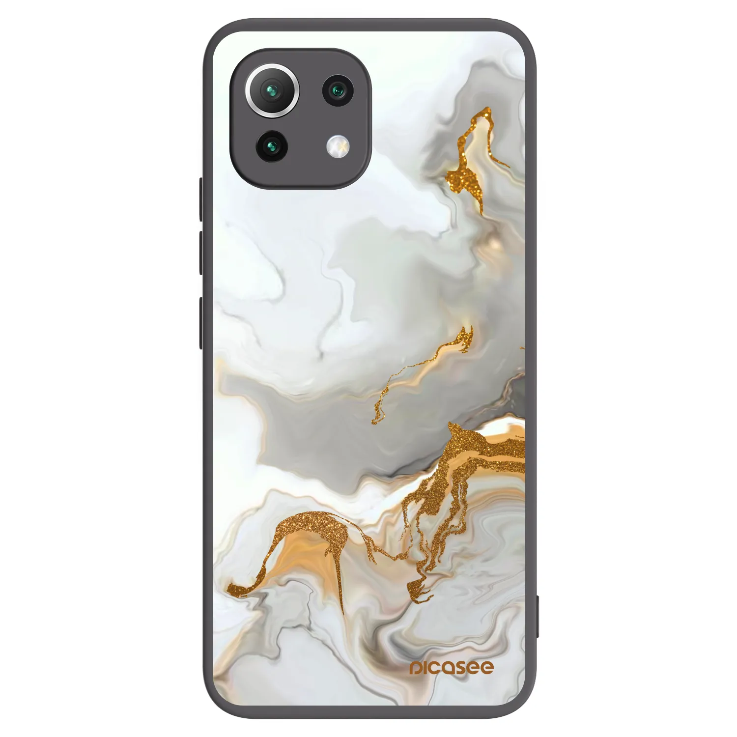 Picasee Xiaomi 11 Lite 5G NE Hülle - Schwarzes Silikon - Her