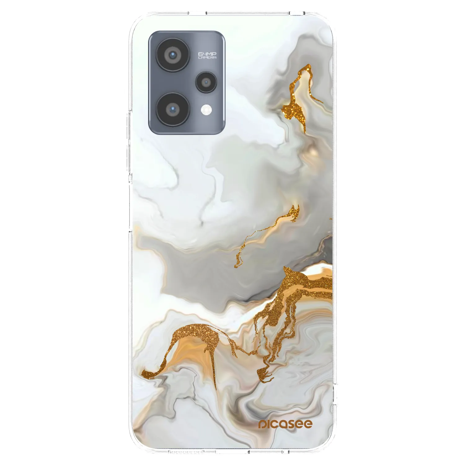 Picasee Realme 9 Pro 5G Hülle - Transparentes Silikon - Her