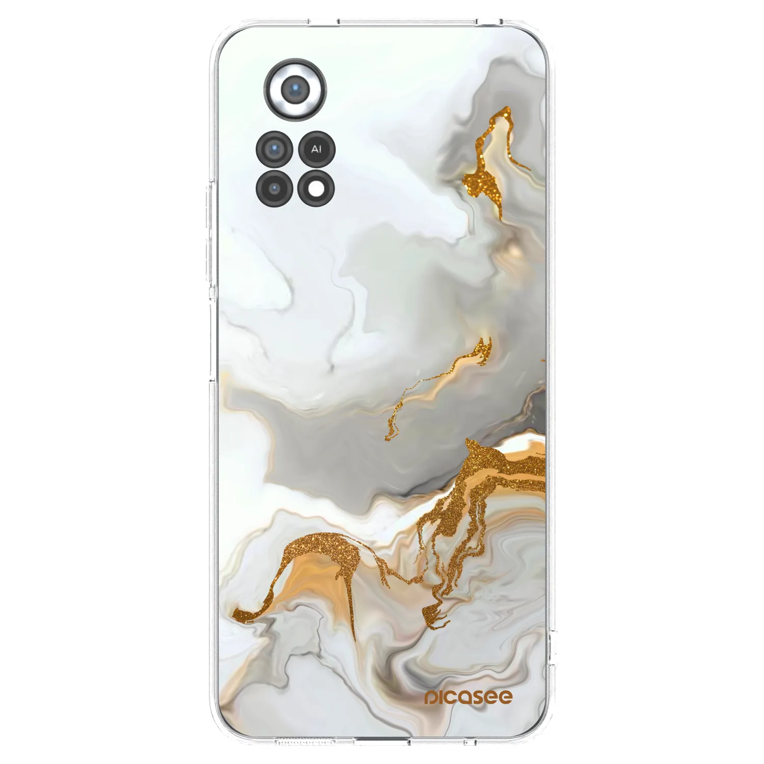 Picasee Xiaomi Poco X4 Pro 5G Hülle - Transparentes Silikon - Her