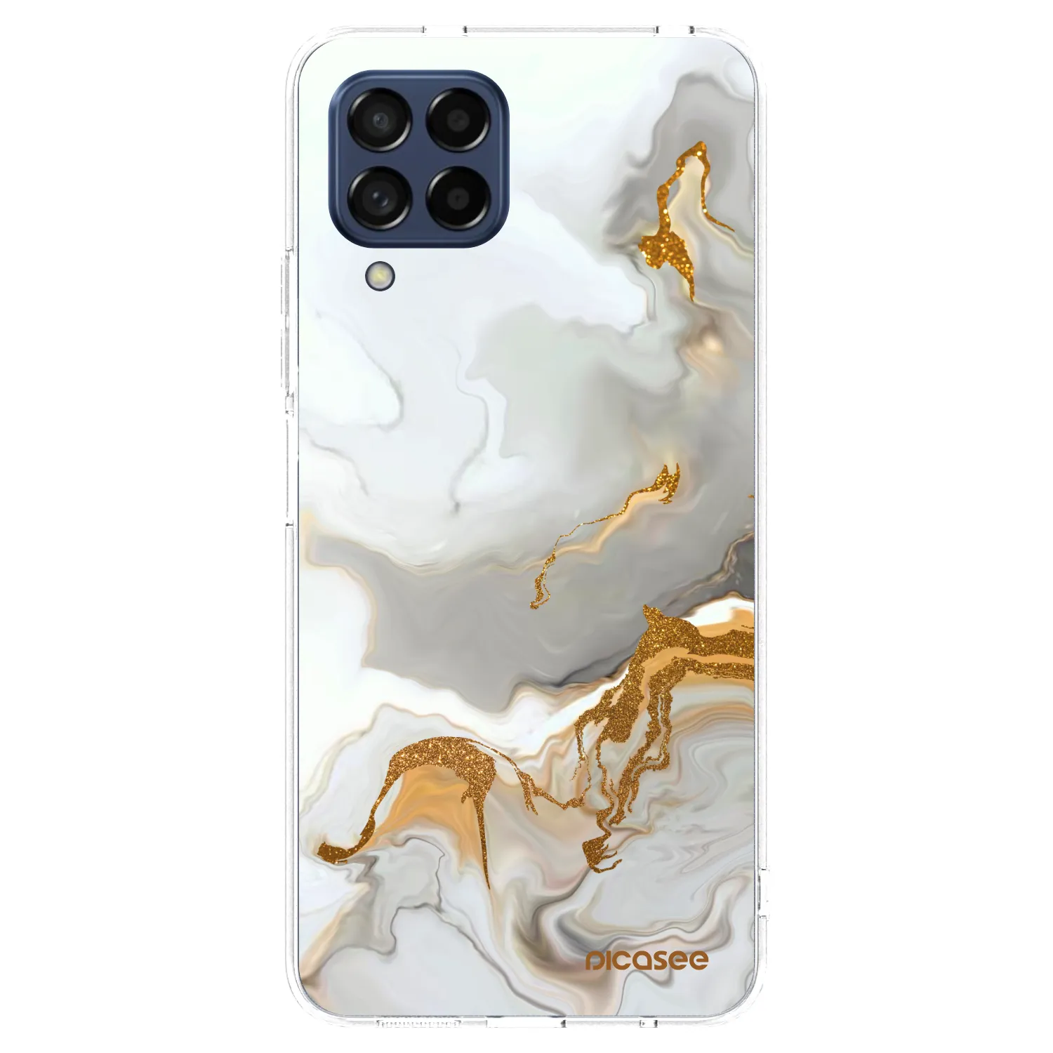 Picasee Samsung Galaxy M53 5G Hülle - Transparentes Silikon - Her