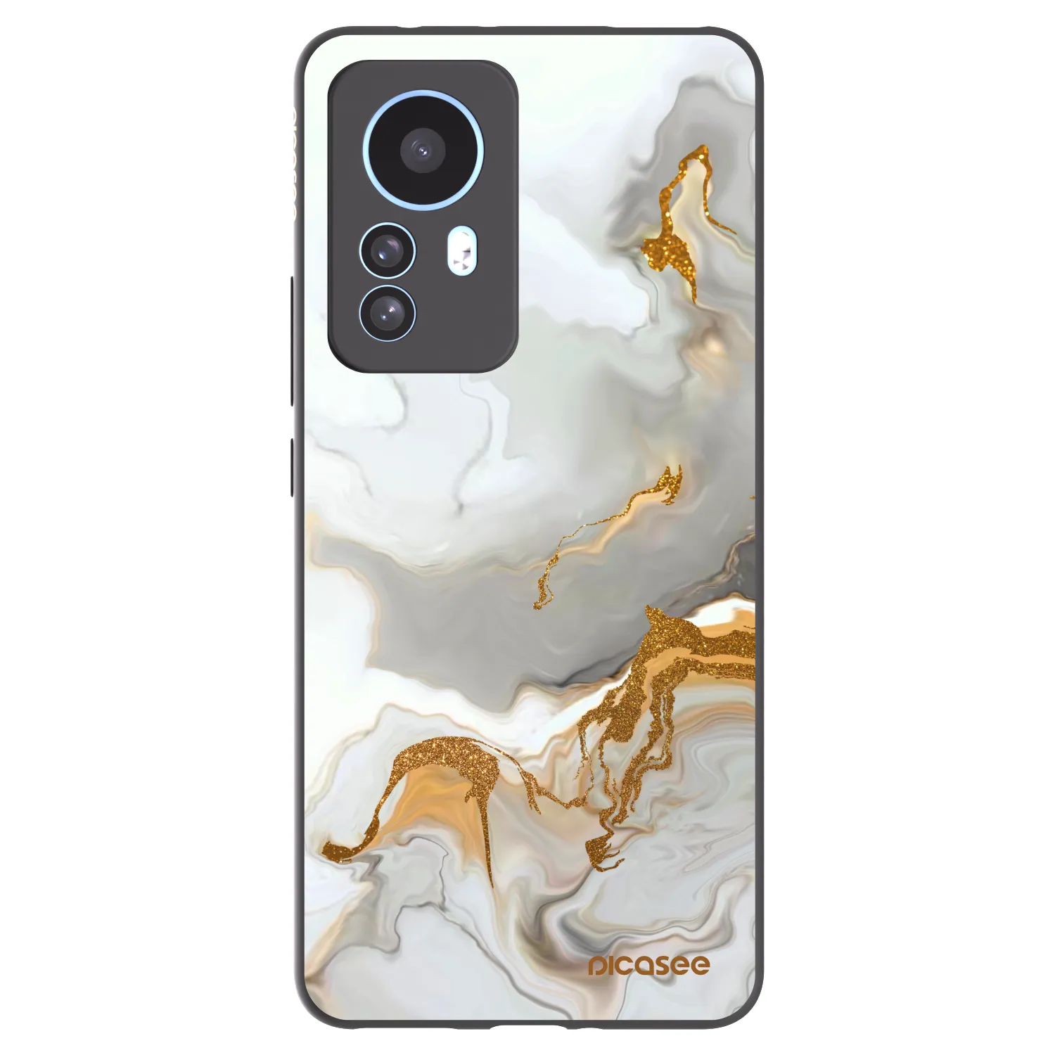 Picasee Xiaomi 12T Pro Hülle - Schwarzes Silikon - Her