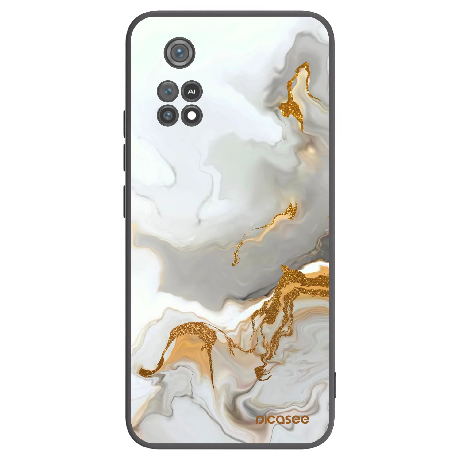 Picasee Xiaomi Poco M4 Pro Hülle - Schwarzes Silikon - Her